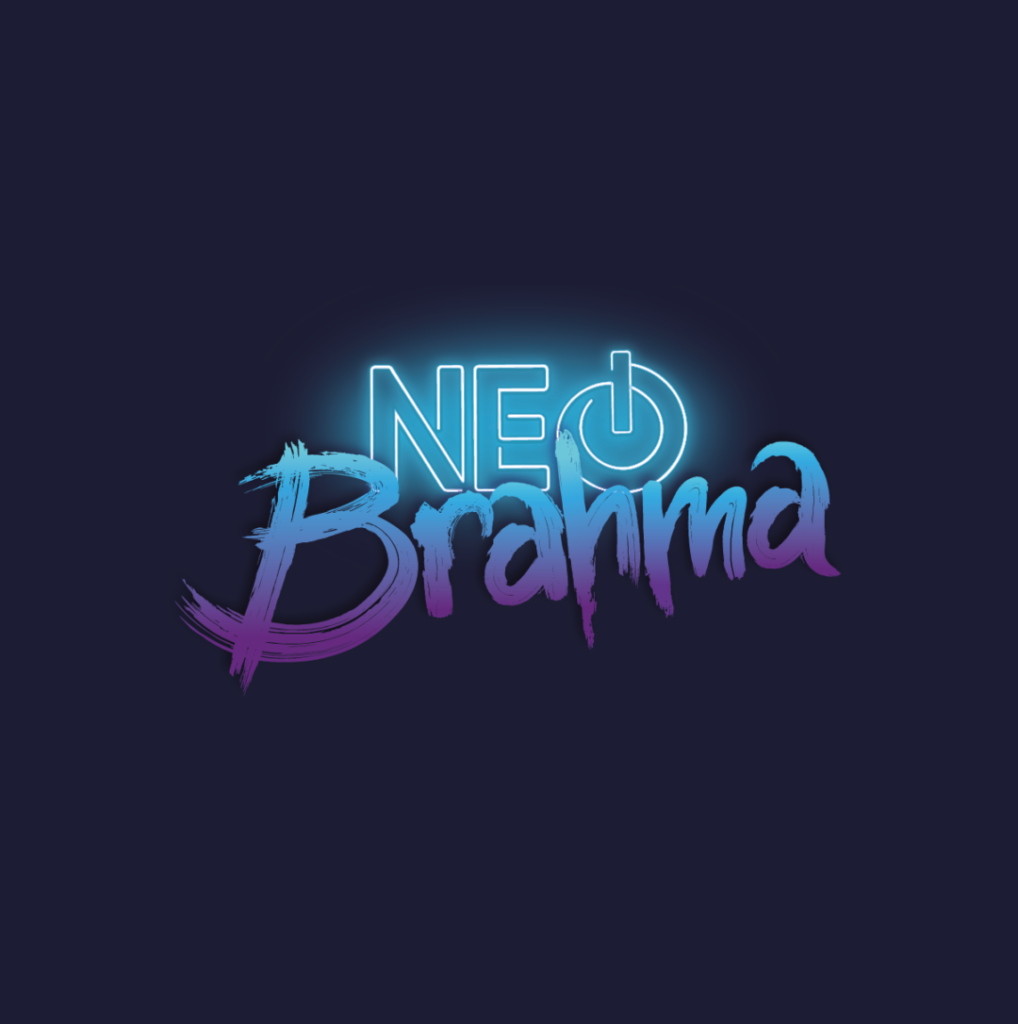 NeoBrahma-Logo_Typo-color-Dark- Paris Lindy-Ann Louis-Sidney Hadali studio Graphiste Direction artistique Freelance